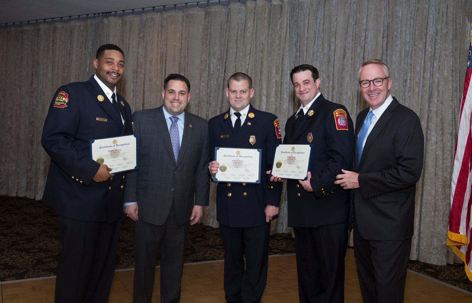 Installing the new Inwood Fire Department officers | Herald Community